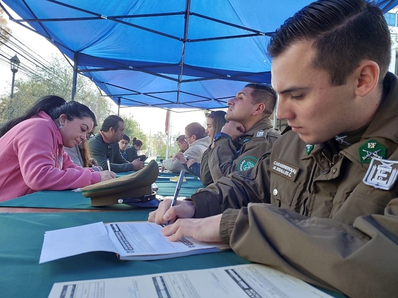 Plebiscito: Carabineros del Maule recuerda que excusa en Comisaría Virtual  se debe validar en forma presencial