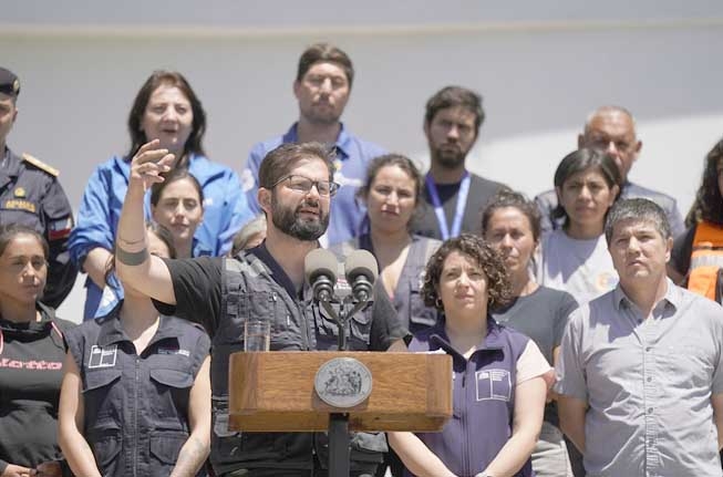 Encuesta CADEM: Presidente Boric con31%  de aprobación y 61% de desaprobación.