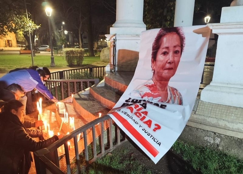 En Villa Alegre y distintas comunas se realizaron “Velatones” por concejala desaparecida María Ignacia González