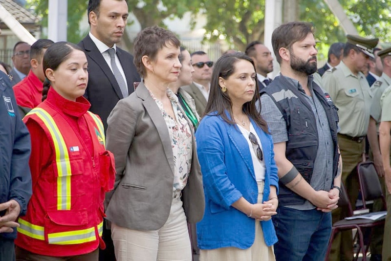 PRESIDENTE BORIC Y MINISTRA  TOHA VISITARON EL MAULE SUR
