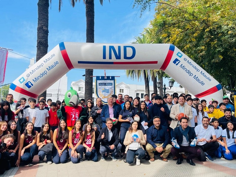 En Curicó se realizó el lanzamiento regional de los Juegos Deportivos Escolares 2025