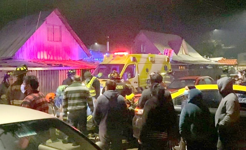 Linares: Incendio afectó a vivienda y sus ocupantes en población Yerbas Buenas