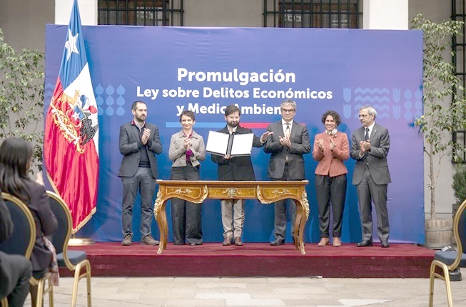 Promulgada Ley sobre Delitos Económicos y Medio Ambientales