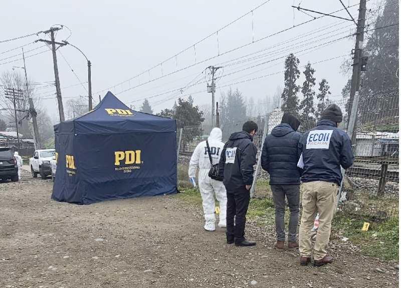 Investigan homicidio en inmediaciones del cruce Matadero de Linares -	El hecho ocurrió a las 6.30 horas de ayer