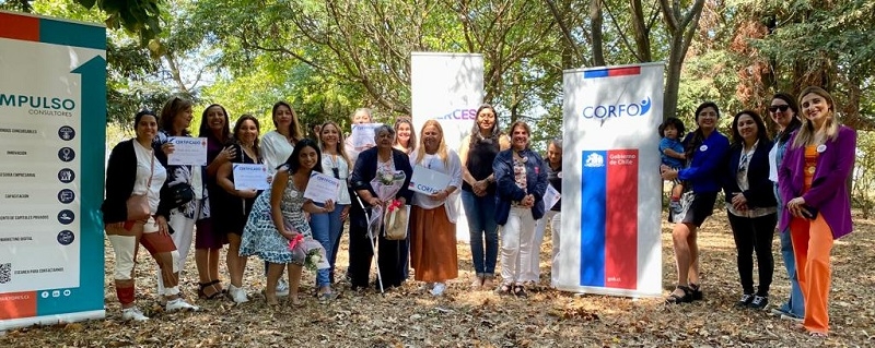 En Villa Alegre: Certifican a mujeres emprendedoras de proyecto Invino Maule 2022