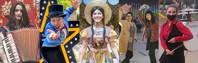 En todo Chile: celebra el 18 chico 100% en línea con música, gastronomía, circo y chilenidad    