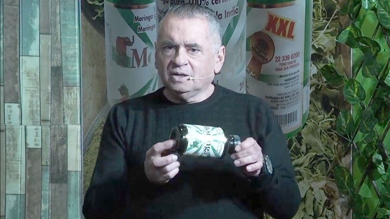 Sernac exigió millonaria multa contra Omar Gárate por su "Moringa Ancestral"