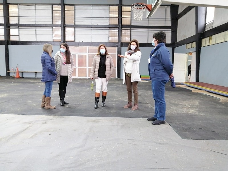 235 millones en conservación del gimnasio Manuel Escárate de Parral