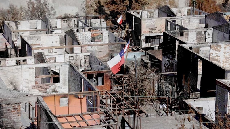 Corte de Apelaciones prohibió a municipio demoler casas afectadas por incendio en El Olivar