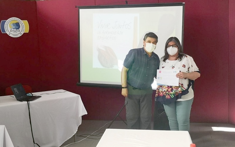 Profesores del CEIA Parral culminan curso impartido por la Universidad de Chile