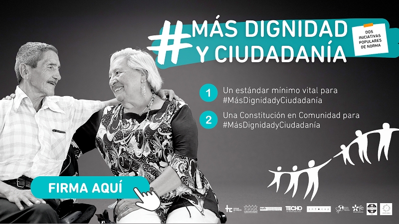 Hogar de Cristo y Comunidad de Organizaciones Solidarias invitan a firmar por un Chile con #MásDignidadyCiudadanía