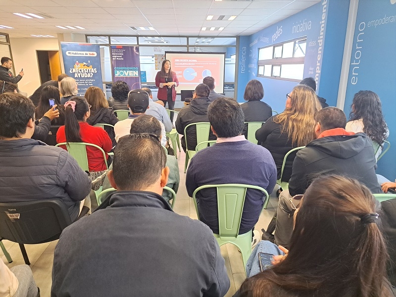 Con la participación de más de 300 jóvenes INJUV realizó un balance de su programa Compromiso Joven