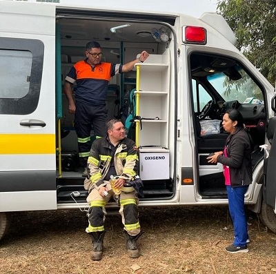Municipalidad de Longaví entregó 10 millones de pesos para apoyar la labor de Bomberos 