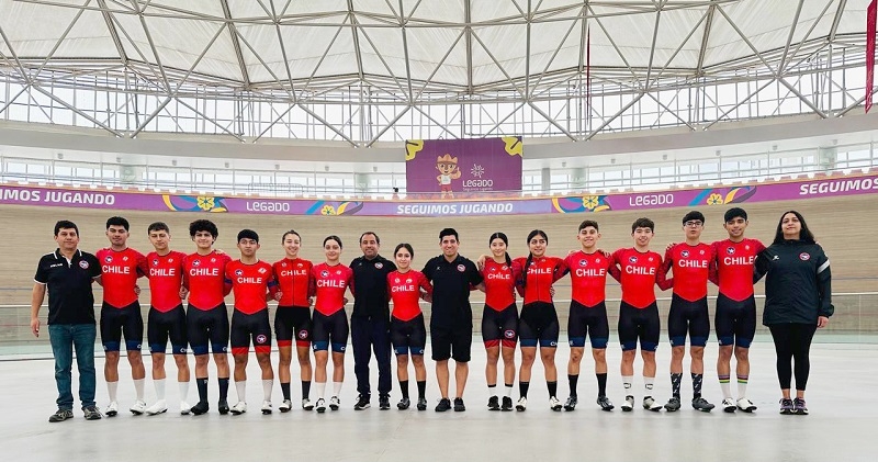 “Promesas Chile” del Maule de Ciclismo destacaron en Campeonato Panamericano Junior de Pista en Perú