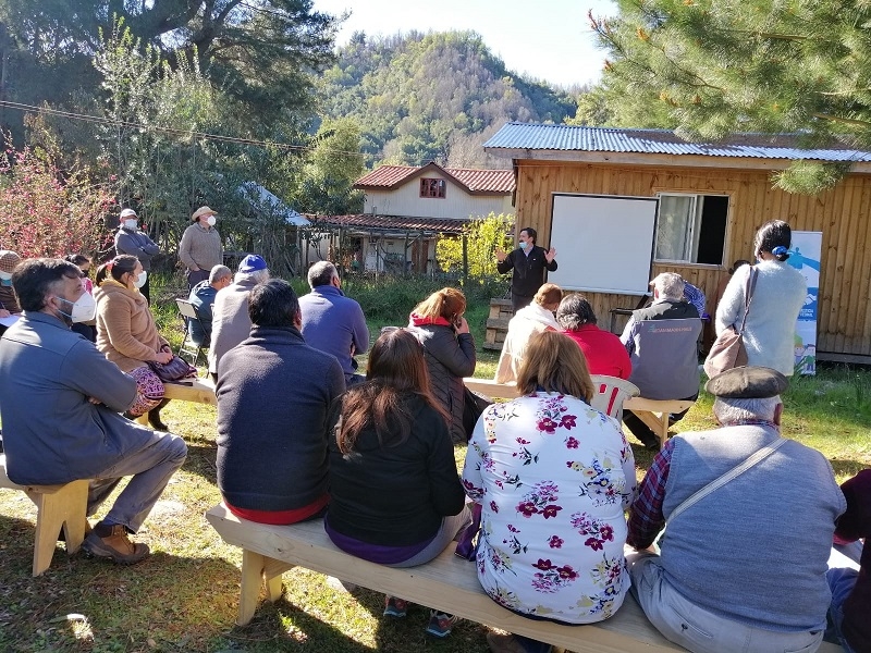 En Vega Ancoa se realizó taller informativo sobre situación de loteos