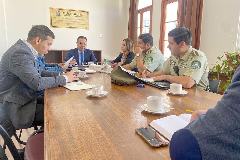 Delegado Presidencial hace llamado a denunciar actos  delictivos  en la provincia de Cauquenes