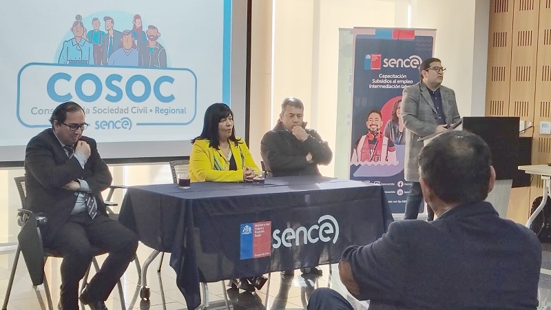 Directora Nacional de SENCE da el vamos a COSOC en el Maule