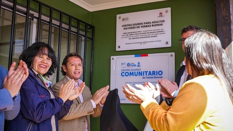 Gobierno Regional inauguró moderno Centro Diurno para Personas Mayores de Yerbas Buenas
