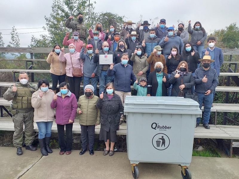 Comunidad rural de Chanco resuelve problemática ambiental gracias al apoyo del FOSIS