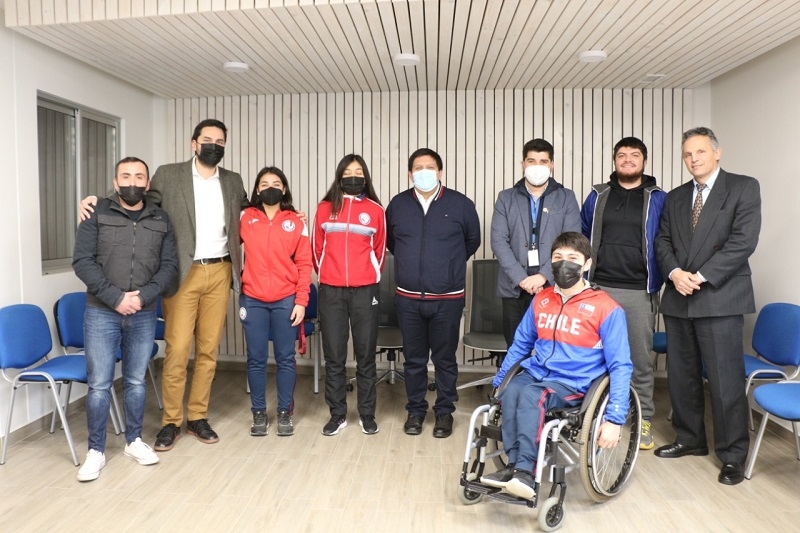 Deportistas paralímpicos maulinos fueron reconocidos por sus logros deportivos 