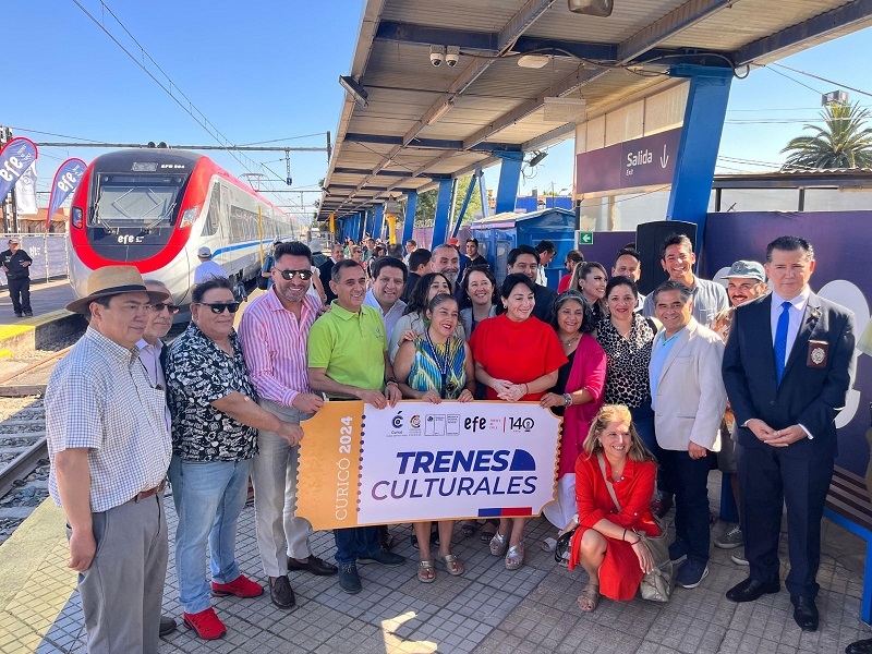  Autoridades lanza Tren de la Cultura Regional 2024 