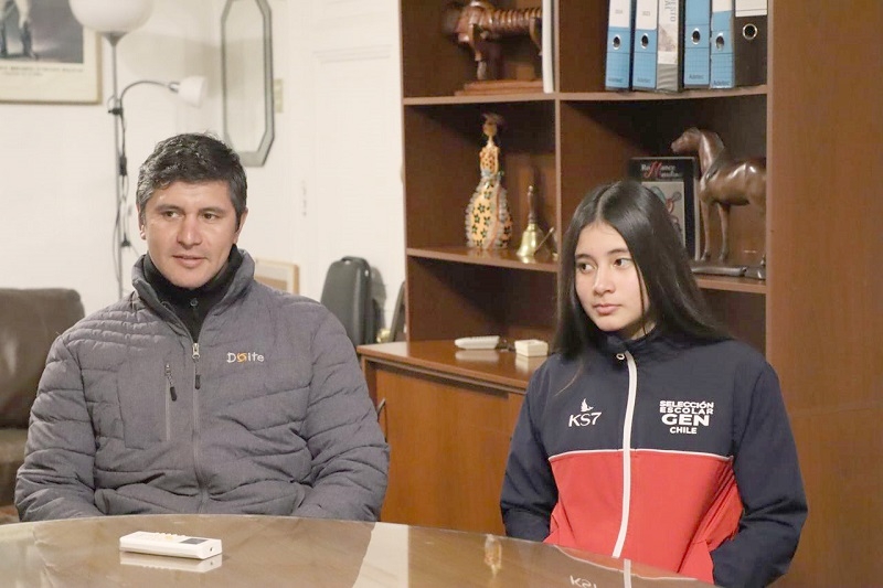  Longaviana Stephanie Orellana es seleccionada nacional de fútbol femenino Sub 14