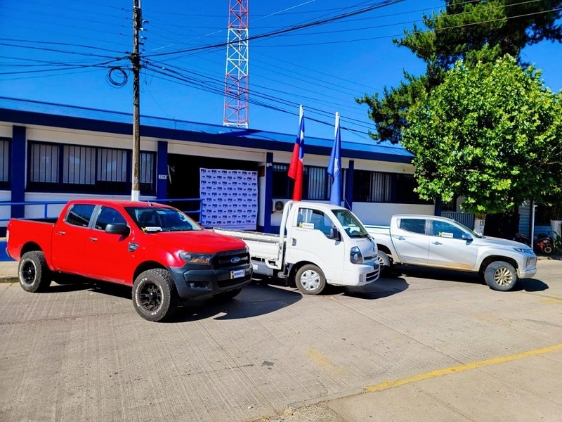 Cauquenes: PDI recuperó cuatro vehículos con encargo por robo