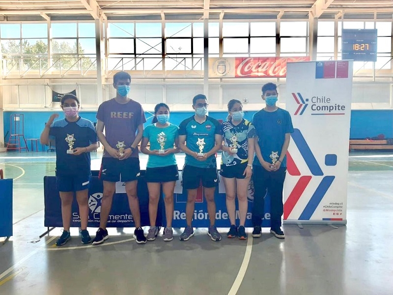 Tenimesistas maulinos todo competidor  representarán a la región en evento nacional 