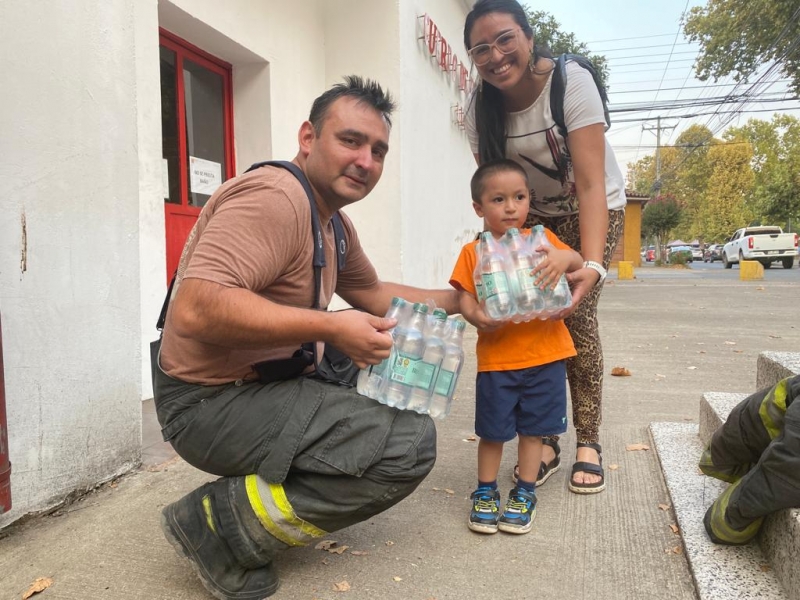 SIGUEN INCENDIOS FORESTALES  Y CRECE AYUDA EN HIDRATACION 