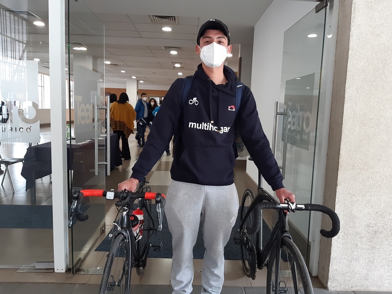 Ciclista maulino Cristian Arriagada vivirá su primera copa del mundo
