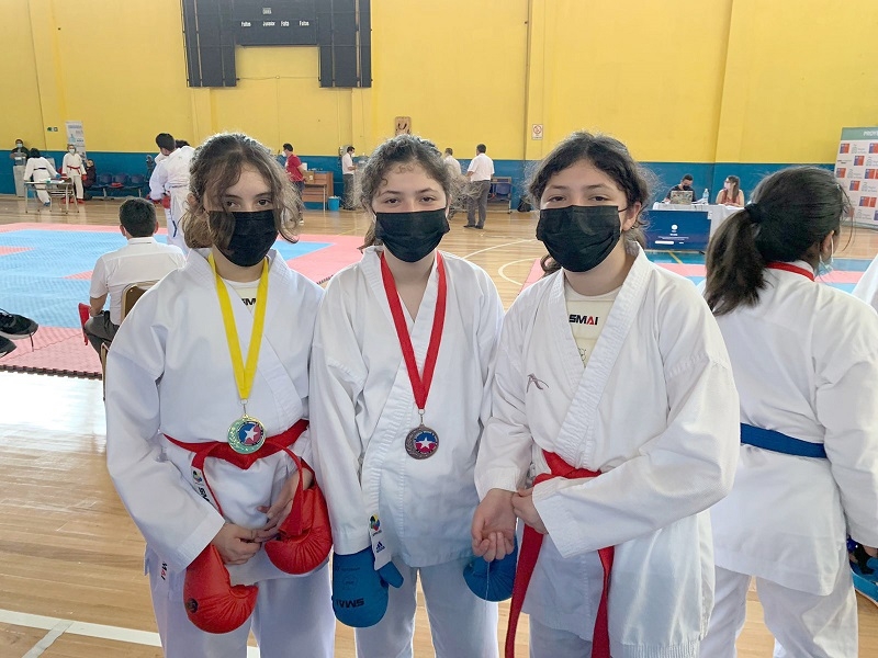 Karate maulino brilló con títulos nacionales en 2021