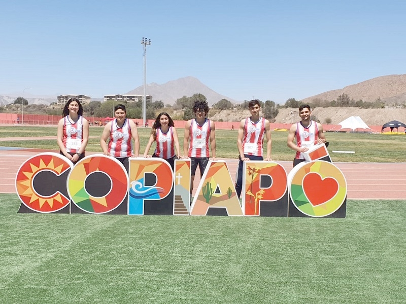En Copiapó tuvo destacada participación la Rama de Atletismo de Deportes Linares 