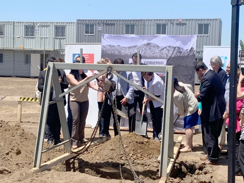 Linares: Sitúan primera piedra para la construcción del CESFAM Oscar Bonilla