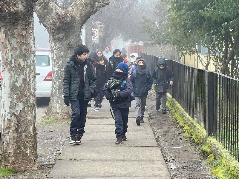 Municipalidad de Longaví suspende clases por onda polar