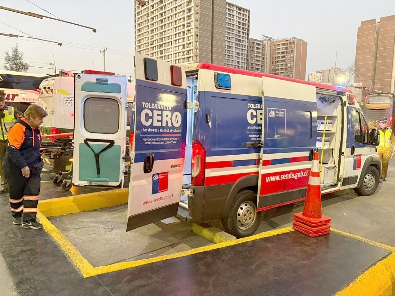 SENDA reforzó programa Tolerancia Cero con 40% más de operativos durante fin de semana largo