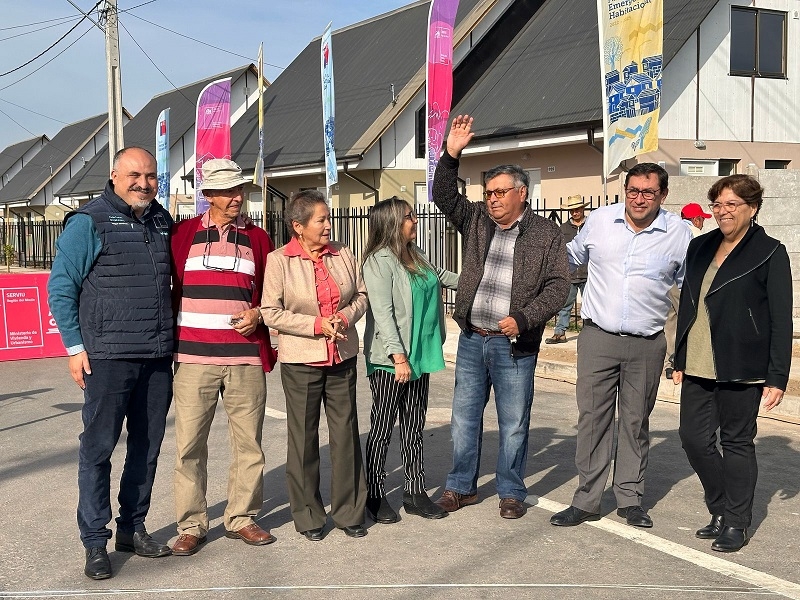 Conjunto Habitacional Don Jaime 3 Familias de Villa Alegre recibieron las llaves de sus nuevas viviendas