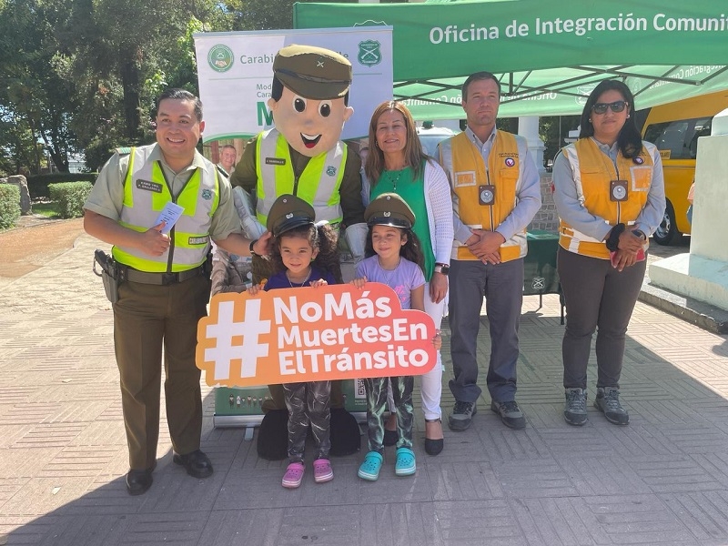 En Linares: Autoridades y carabineros llaman a utilizar servicios autorizados de transporte escolar