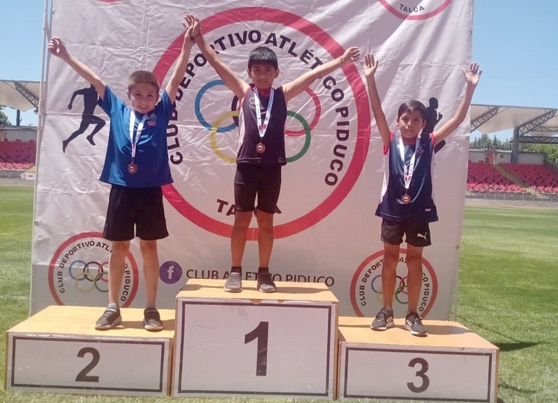 35 MEDALLAS LOGRÓ ATLÉTICO LICEO DE CURICÓ