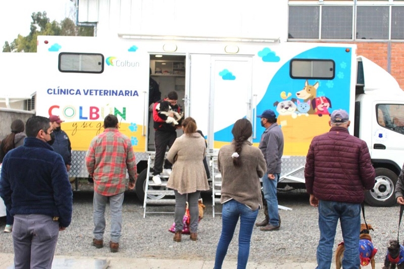 Colbún: Clínica Veterinaria Móvil Municipal  inició su recorrido por diferentes sectores