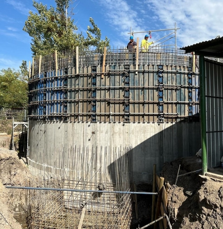 MOP avanza en el mejoramiento del Sistema de Agua Potable Los Cristales de Longaví