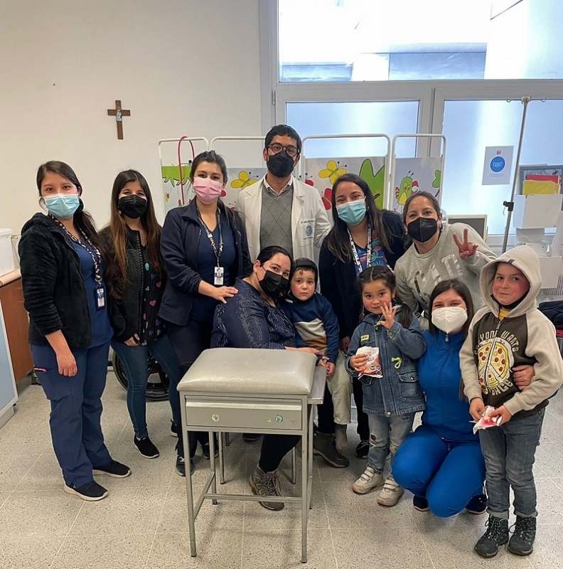 Gestión del Hospital Regional permite inyectar millonario medicamento a pequeño paciente 