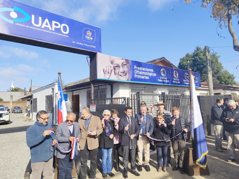 Se inauguran nuevas dependencias de la Unidad de Atención Primaria Oftalmológica en Parral 