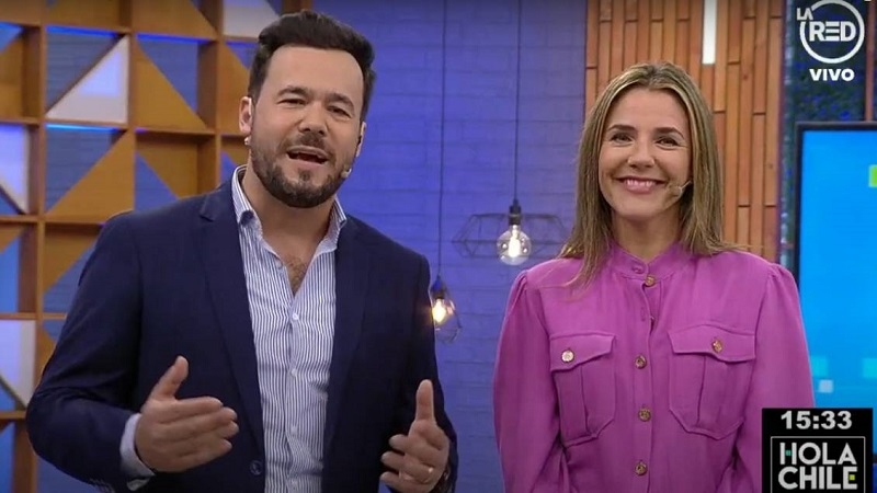 La Red volvió emitir programación en vivo este lunes con "Hola Chile"