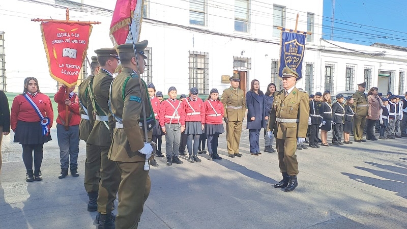 Realizaron ceremonia de juramento de brigadistas escolares en Linares