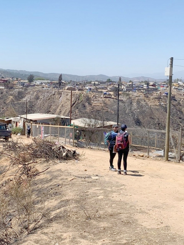 Destacada labor realizó equipo ARSAM del Servicio de Salud Maule en zona afectada por incendios