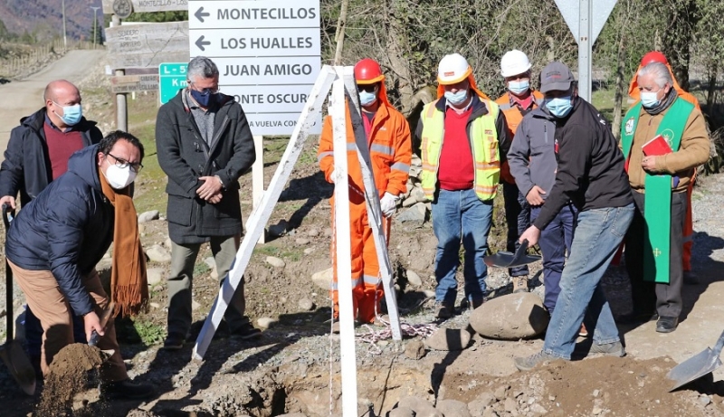 Subsecretario del MOP da el vamos a pavimentación de ruta de acceso al Santuario de la Naturaleza del Río Achibueno 