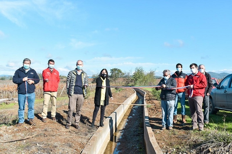 Destacan incremento de inversiones en Cauquenes con fondos de la Ley de Riego y del Gore Maule