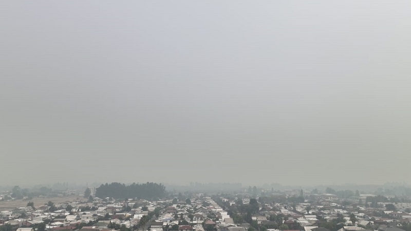 ESPECIALISTAS RECOMIENDAN MEDIDAS POR CONTAMINACIÓN DEL AIRE POR HUMO DE INCENDIOS FORESTALES.