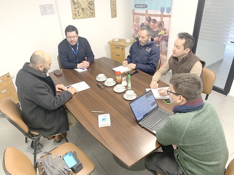 Directores INE y Junji Maule acuerdan acciones colaborativas de cara al Censo 2024