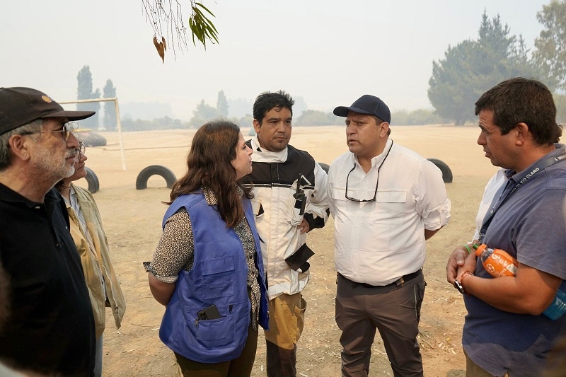 Nuevo balance de incendios forestales: Región del Maule mantiene alerta preventiva ante altas temperaturas